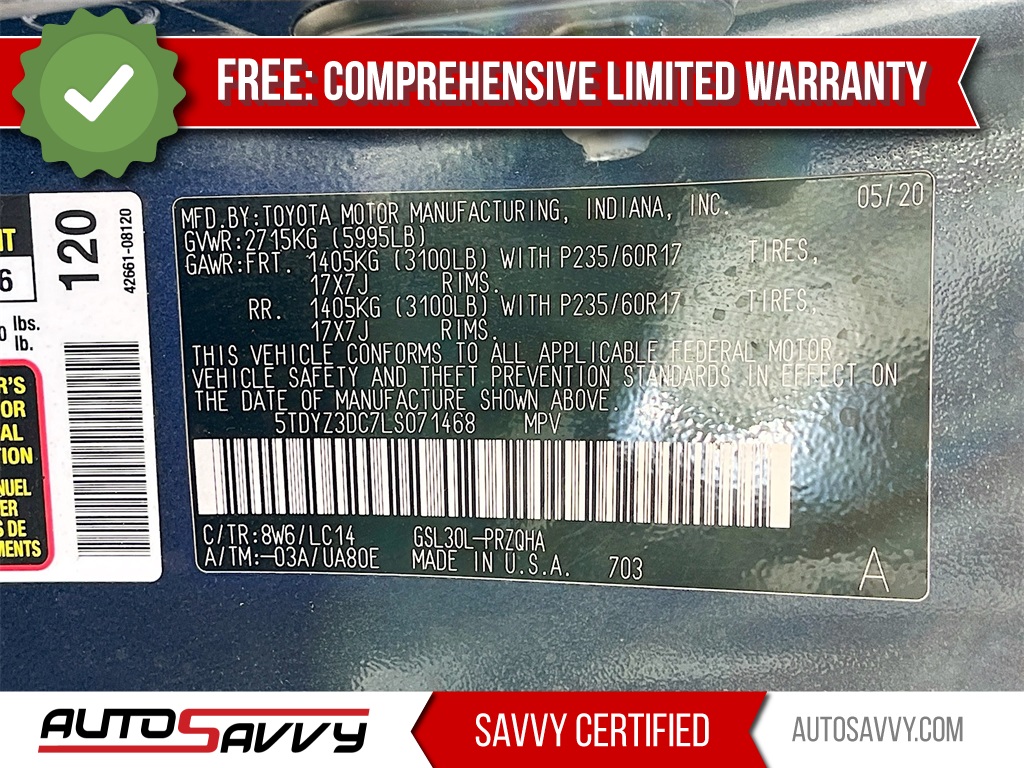 2020 Toyota Sienna XLE Blue at Toyota of Victoria