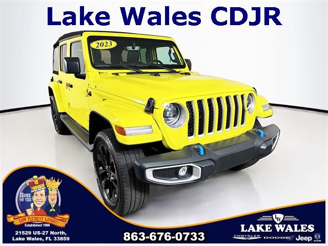 2023 Jeep Wrangler Sahara 4xe 