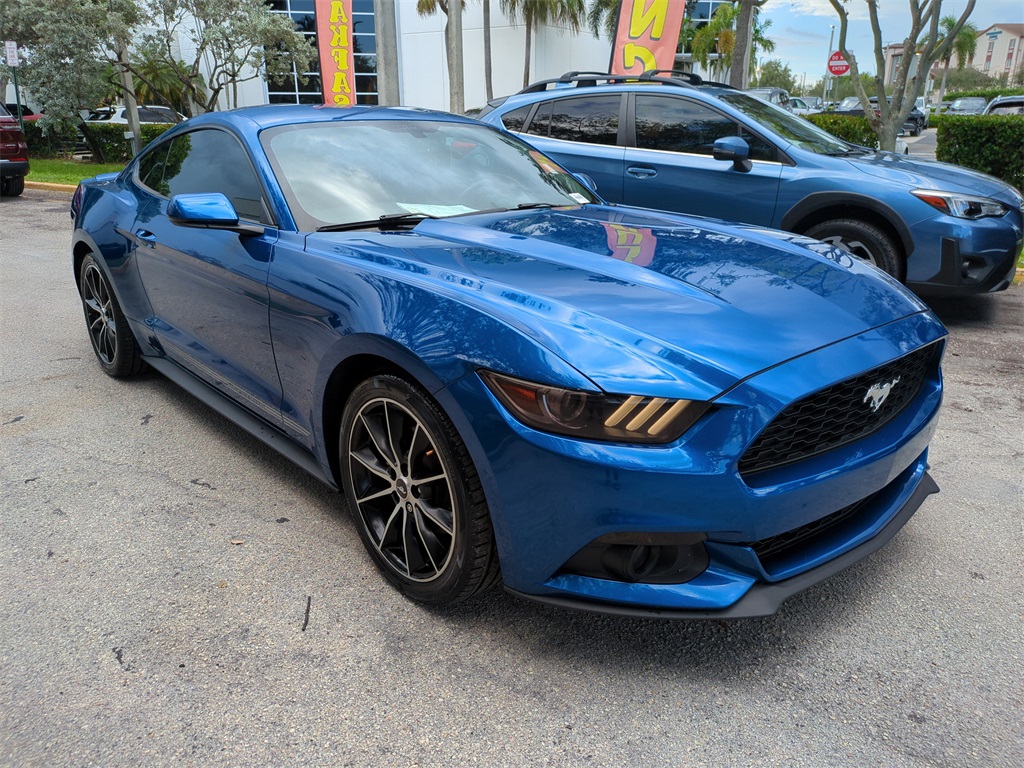 Used 2017 Ford Mustang EcoBoost Premium with VIN 1FA6P8TH9H5263677 for sale in Tamarac, FL