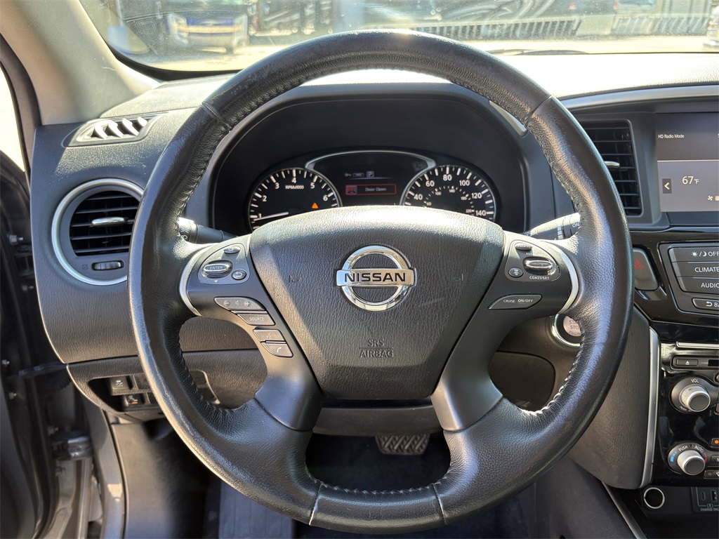 2019 Nissan Pathfinder SV Gray at Bravo Nissan