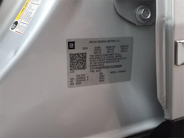 2019 Cadillac XT5 Luxury Silver at Bayway Cadillac Southwest