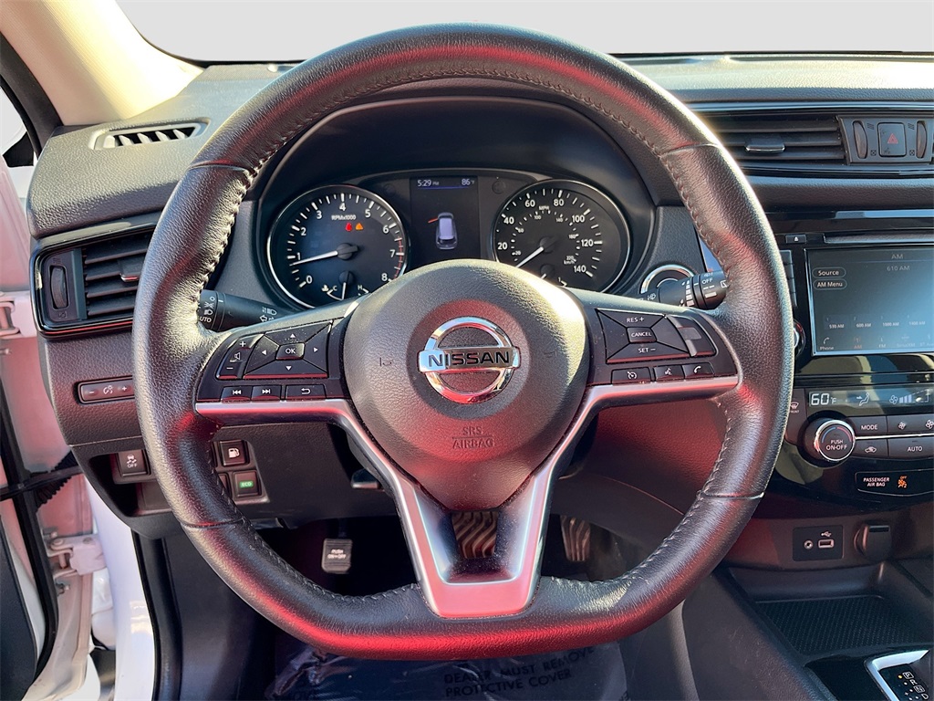 2020 Nissan Rogue SV White at Martin Chrysler Dodge Jeep Ram