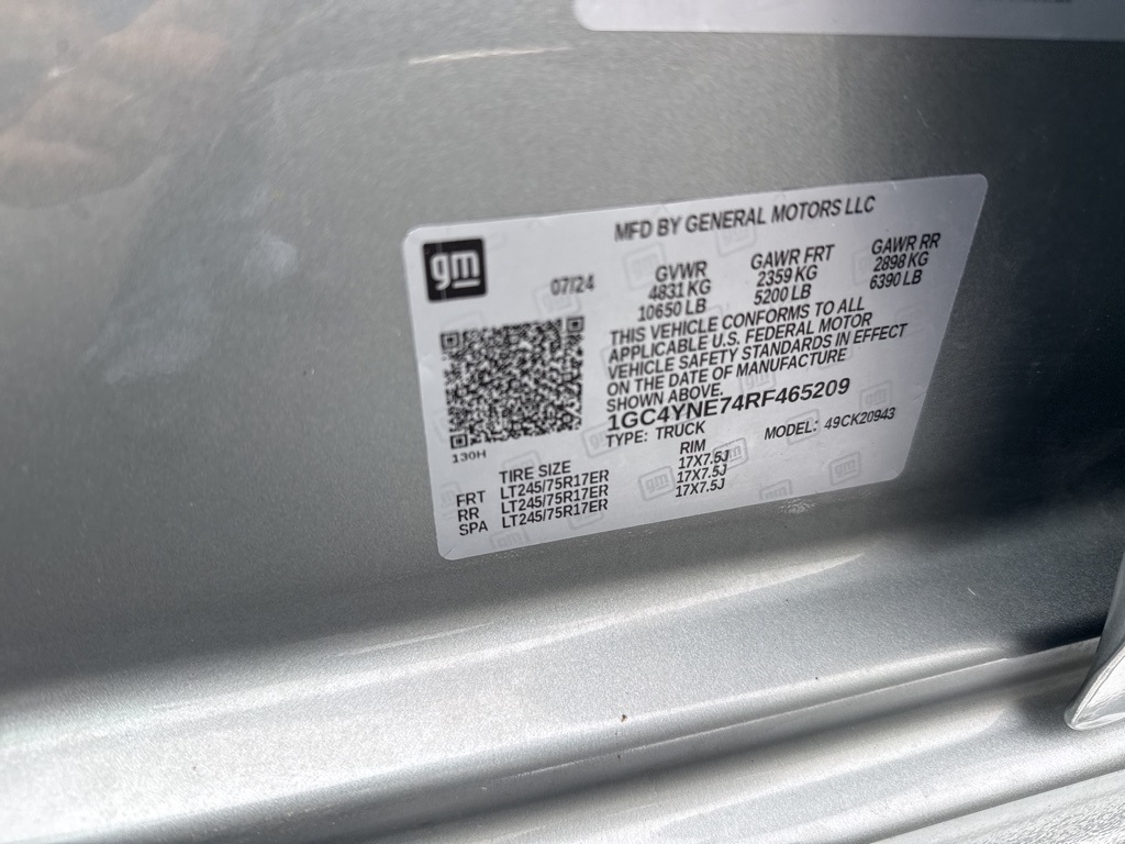 2024 Chevrolet Silverado 2500HD