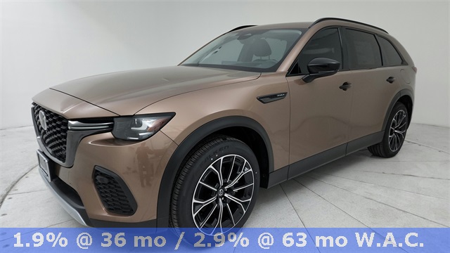 2025 Mazda CX-70 PHEV Premium Brown at DeMontrond Mazda