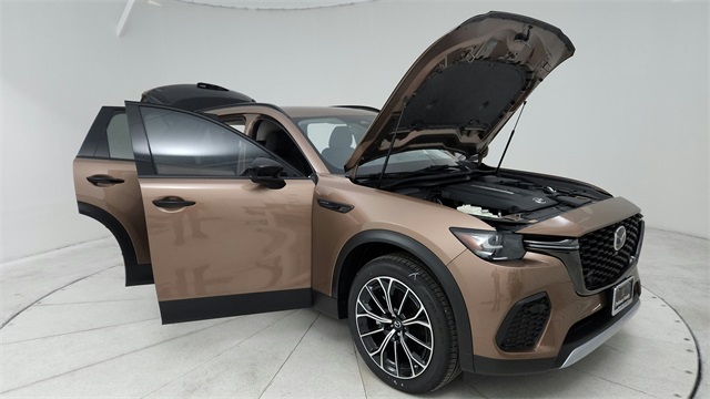 2025 Mazda CX-70 PHEV Premium Brown at DeMontrond Mazda