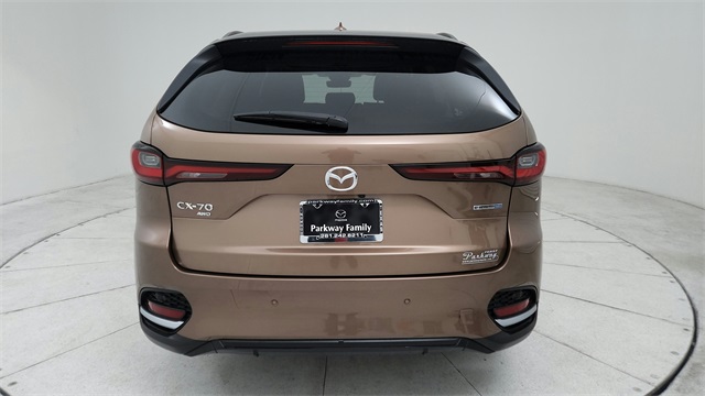 2025 Mazda CX-70 PHEV Premium Brown at DeMontrond Mazda