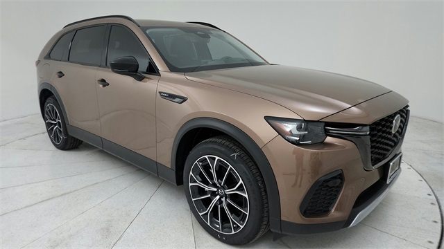 2025 Mazda CX-70 PHEV Premium Brown at DeMontrond Mazda