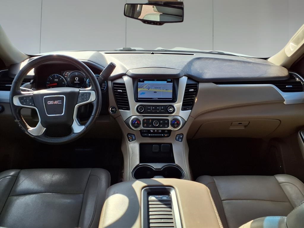 2017 GMC Yukon SLT White at Bayway Cadillac of The Woodlands