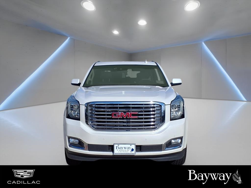 2017 GMC Yukon SLT White at Bayway Cadillac of The Woodlands