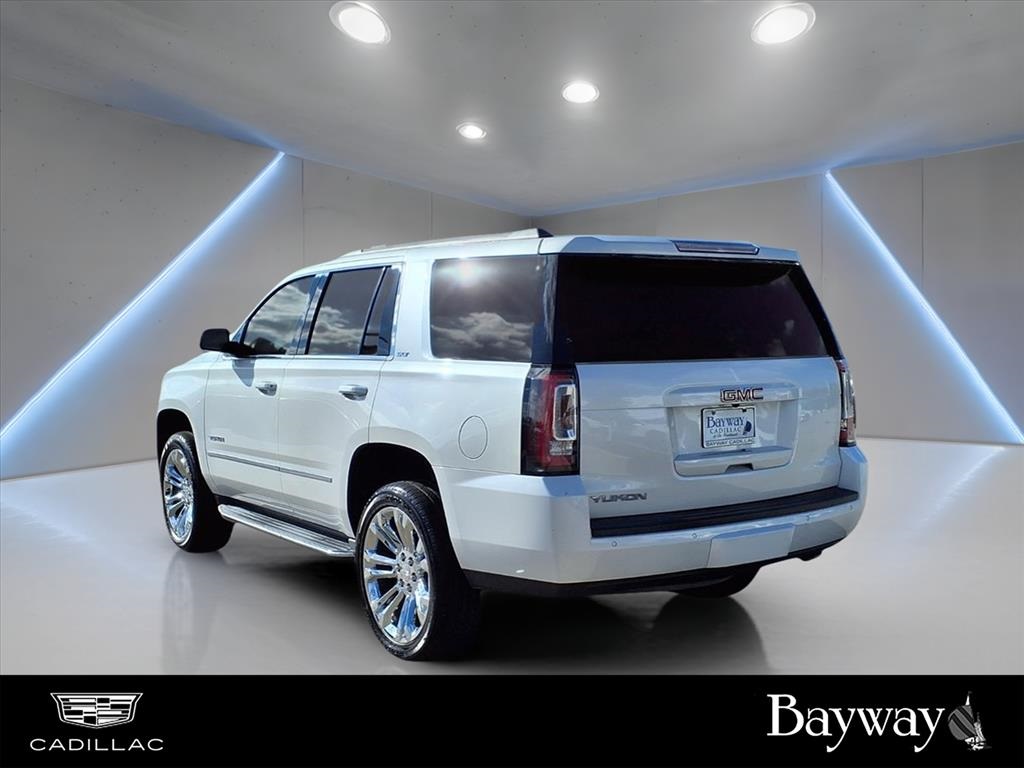 2017 GMC Yukon SLT White at Bayway Cadillac of The Woodlands
