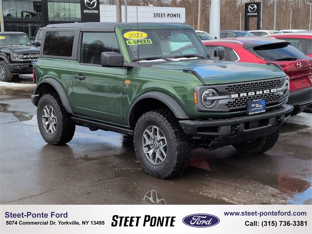 2022 Ford Bronco Badlands Advanced 2-Door 4WD