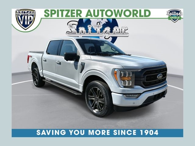 White Metallic 2022 Ford F-150 Pickup Truck Four-Wheel Drive Automatic