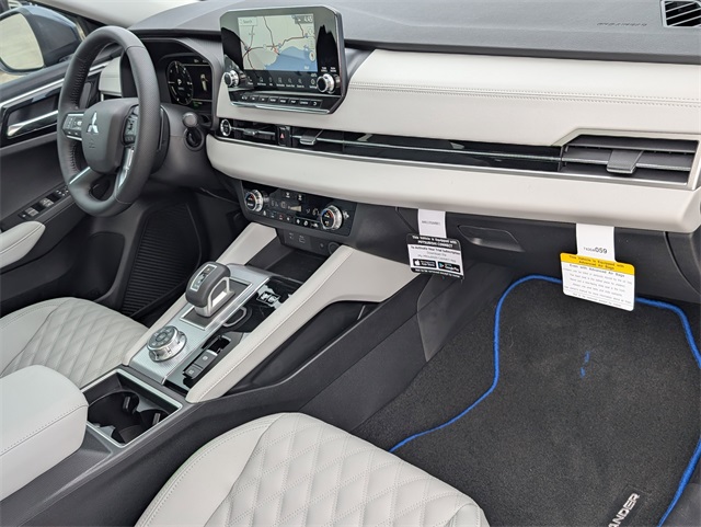 2025 Mitsubishi Outlander PHEV SEL Gray at North Houston Mitsubishi