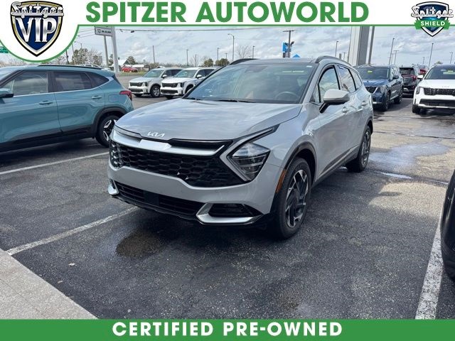Wolf Gray 2024 Kia Sportage SX Prestige AWD SUV / Crossover All-Wheel Drive 8-Speed Automatic
