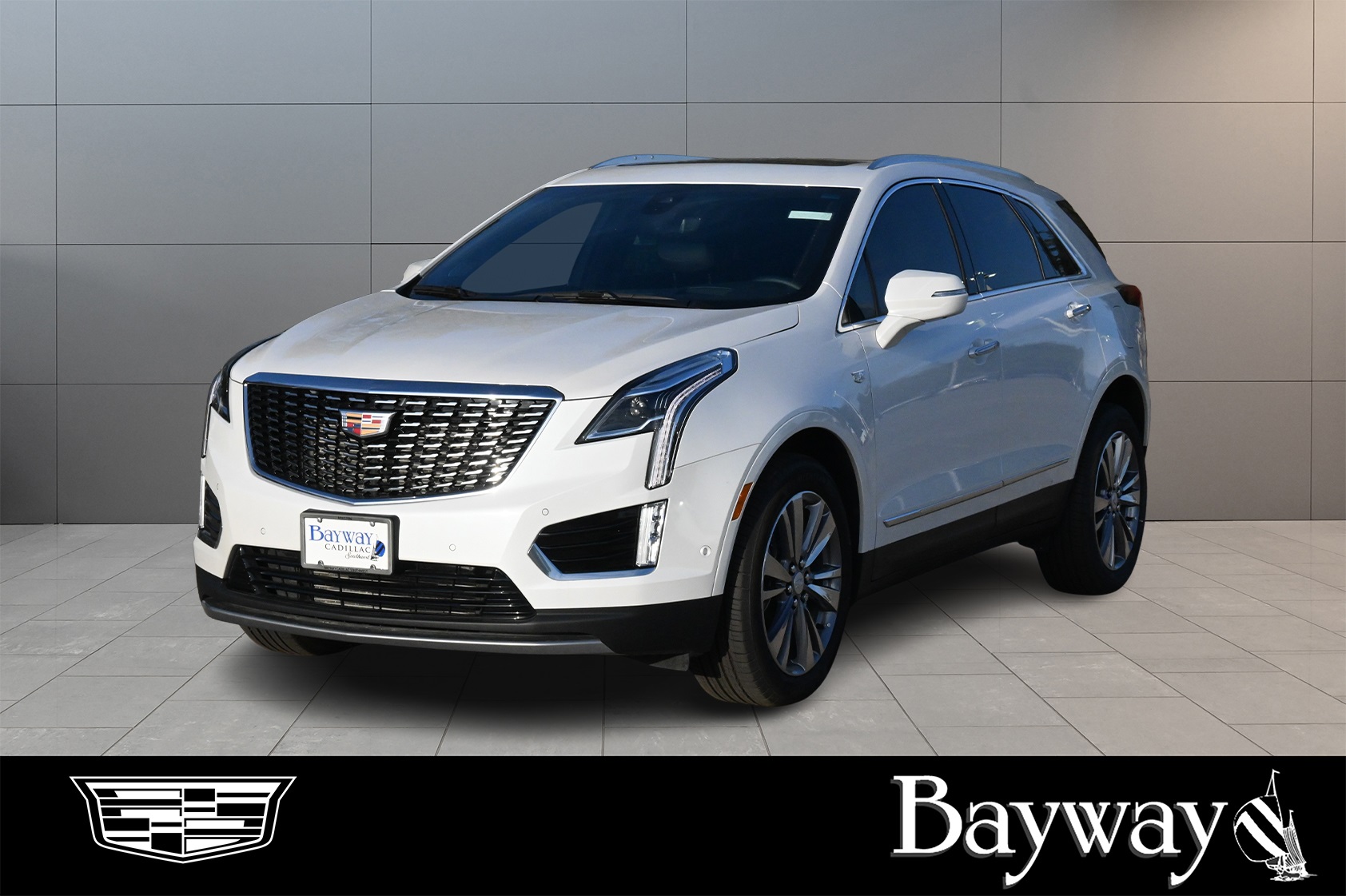 2025 Cadillac XT5 Premium Luxury White at Bayway Cadillac of The Woodlands