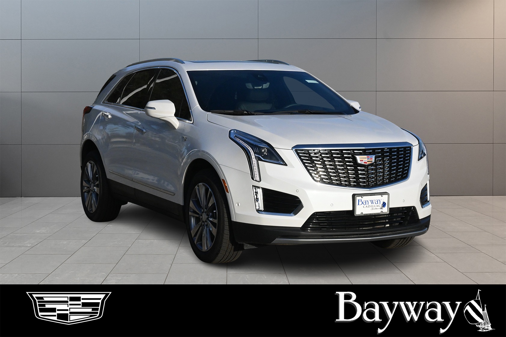 2025 Cadillac XT5 Premium Luxury White at Bayway Cadillac of The Woodlands