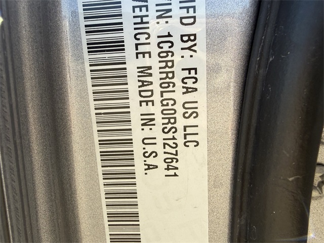 2024 Ram 1500 Classic Warlock Silver at Bayway Chrysler Dodge Jeep Ram