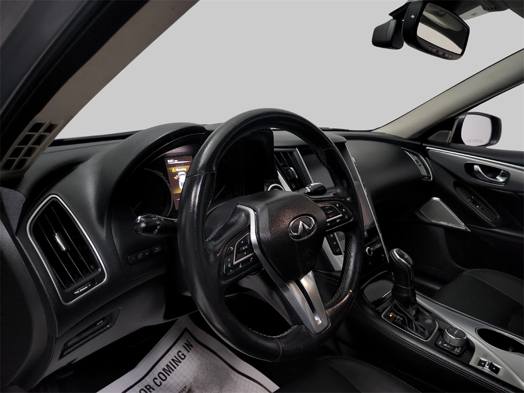 2021 INFINITI Q50 3.0t LUXE Gray at Bayway Cadillac of The Woodlands