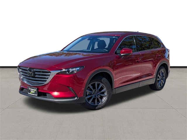 2022 Mazda CX-9 Touring Red at DeMontrond Mazda
