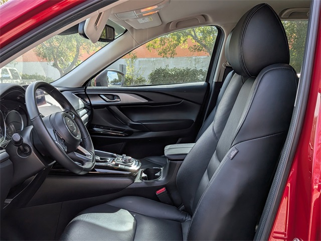 2022 Mazda CX-9 Touring Red at DeMontrond Mazda