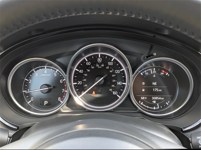 2022 Mazda CX-9 Touring Red at DeMontrond Mazda