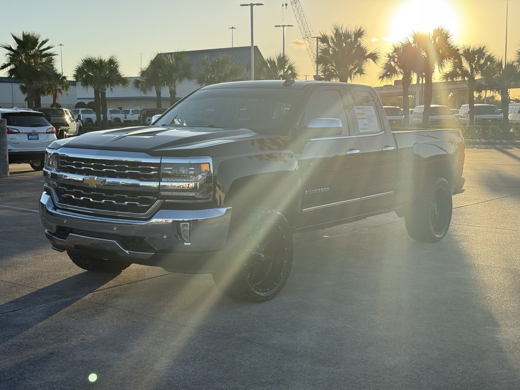 2017 Chevrolet Silverado 1500 LTZ Black at Durrett Motor Company
