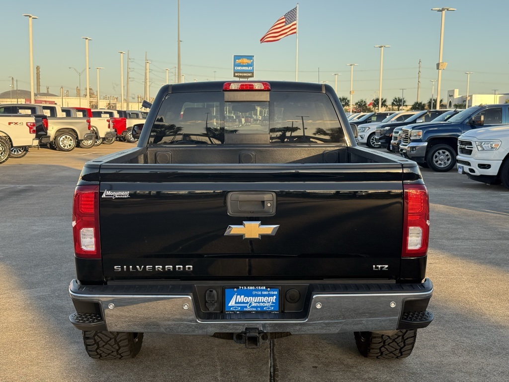 2017 Chevrolet Silverado 1500 LTZ Black at Durrett Motor Company