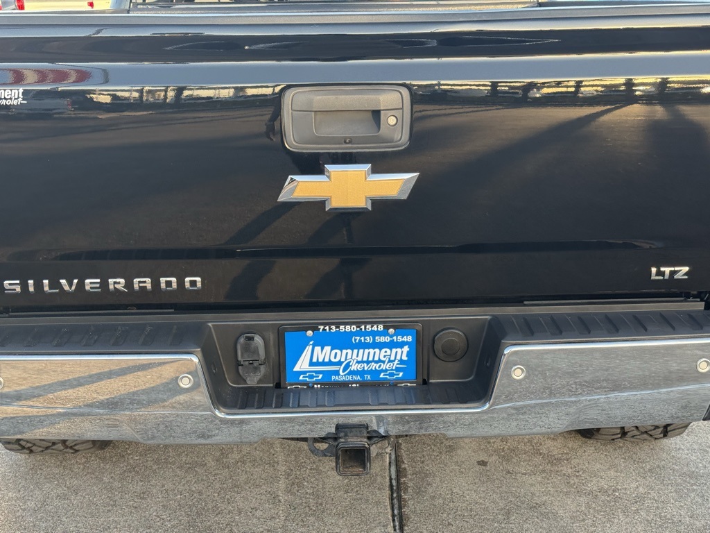 2017 Chevrolet Silverado 1500 LTZ Black at Durrett Motor Company