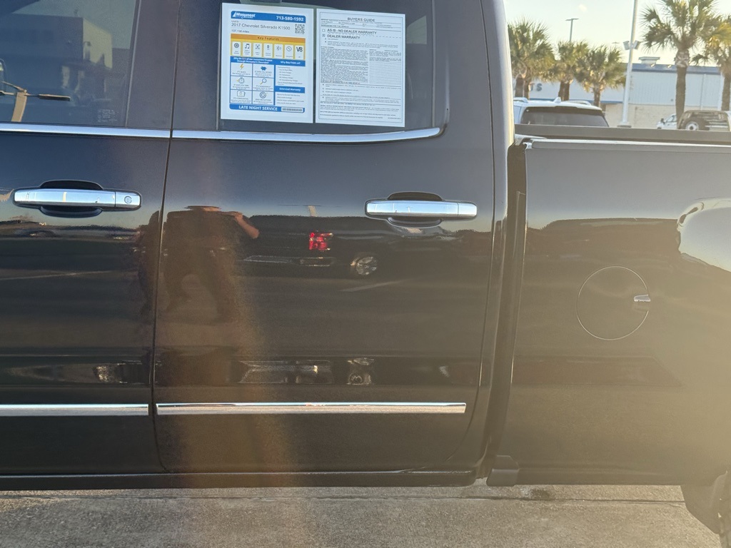 2017 Chevrolet Silverado 1500 LTZ Black at Durrett Motor Company