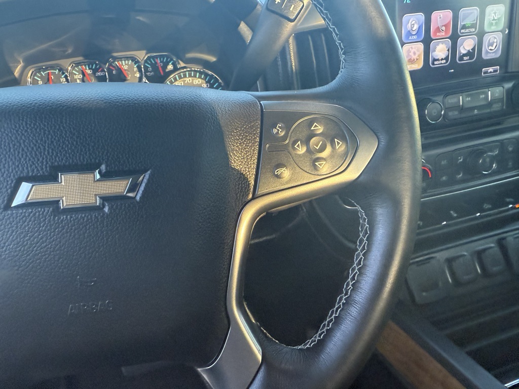 2017 Chevrolet Silverado 1500 LTZ Black at Durrett Motor Company