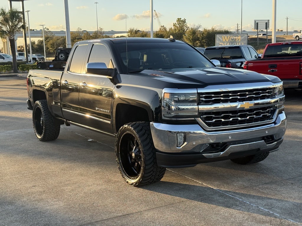 2017 Chevrolet Silverado 1500 LTZ Black at Durrett Motor Company