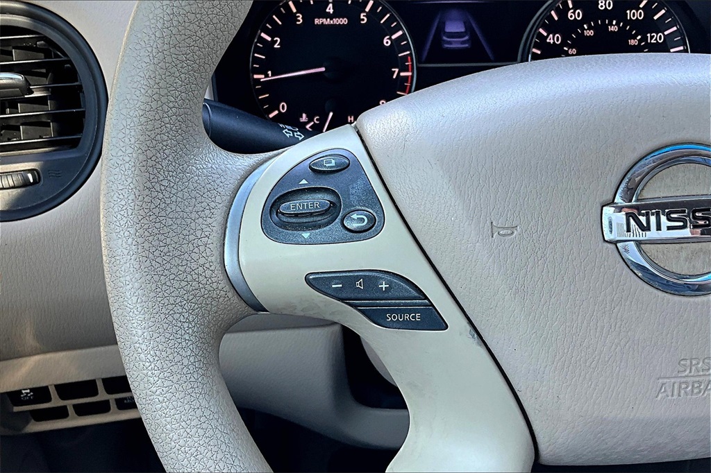 2014 Nissan Pathfinder S White at DeMontrond Mazda