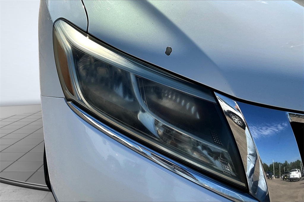 2014 Nissan Pathfinder S White at DeMontrond Mazda