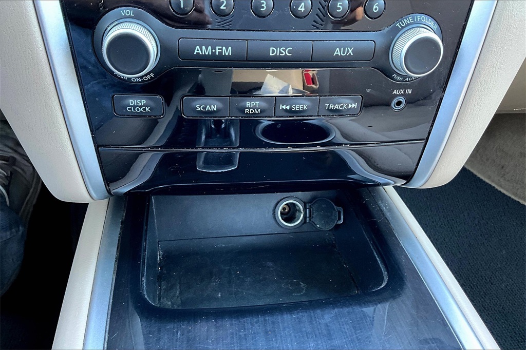 2014 Nissan Pathfinder S White at DeMontrond Mazda