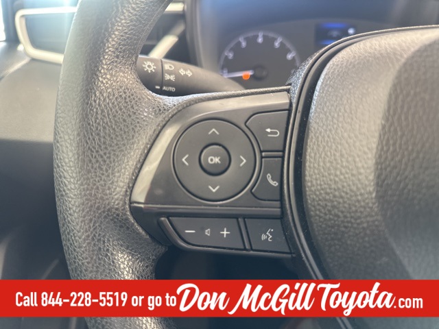 2025 Toyota Corolla LE White at Don McGill Toyota