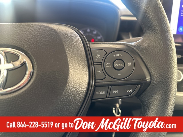 2025 Toyota Corolla LE White at Don McGill Toyota