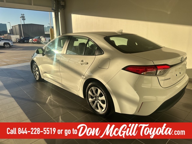 2025 Toyota Corolla LE White at Don McGill Toyota