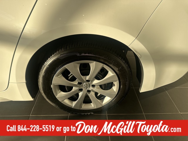 2025 Toyota Corolla LE White at Don McGill Toyota
