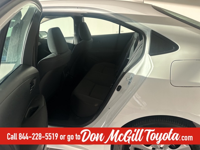 2025 Toyota Corolla LE White at Don McGill Toyota