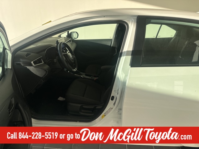 2025 Toyota Corolla LE White at Don McGill Toyota