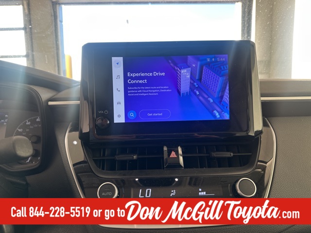 2025 Toyota Corolla LE White at Don McGill Toyota