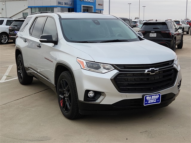 Used Car 2021 Chevrolet Traverse  Premier For Sale Under $30,000 In Plainview, Texas