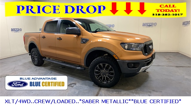 2019 Ford Ranger XLT SuperCrew 4WD