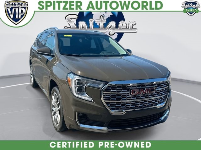 Deep Bronze Metallic 2023 GMC Terrain SUV / Crossover All-Wheel Drive 9-Speed Automatic