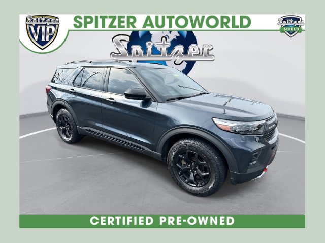 Stone Blue Metallic 2023 Ford Explorer SUV / Crossover All-Wheel Drive Automatic