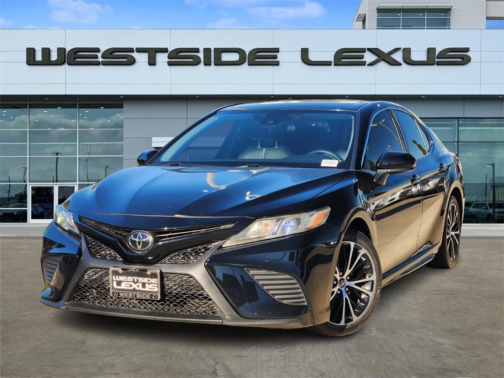 2019 Toyota Camry SE Black at Don McGill Toyota