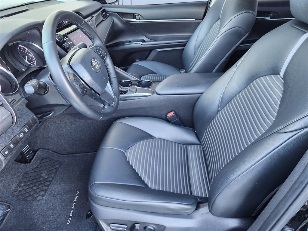 2019 Toyota Camry SE Black at Don McGill Toyota