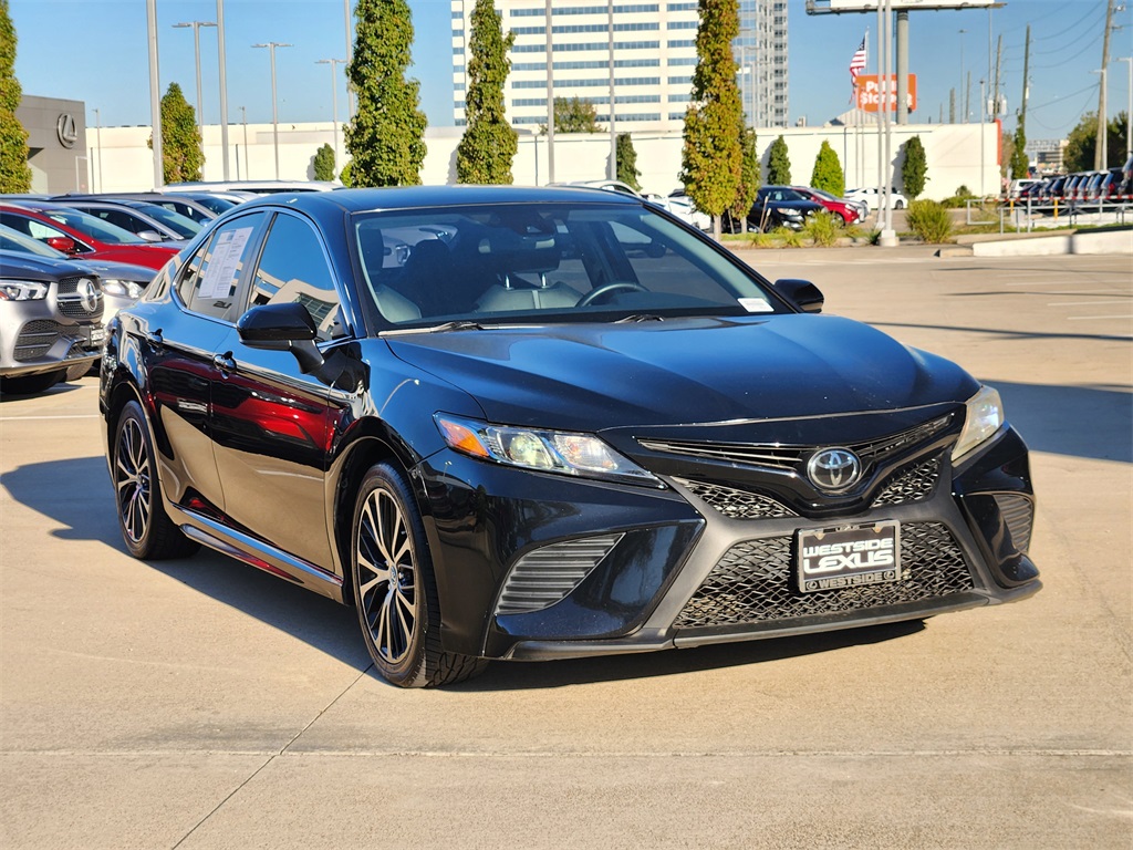 2019 Toyota Camry SE Black at Don McGill Toyota