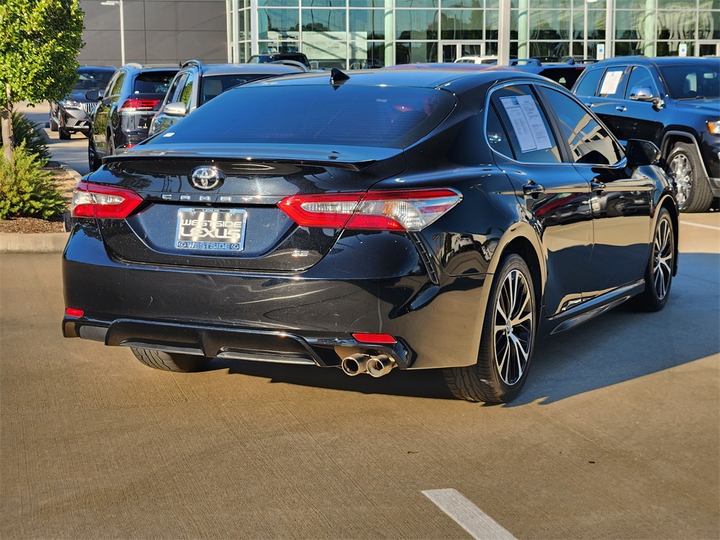 2019 Toyota Camry SE Black at Don McGill Toyota