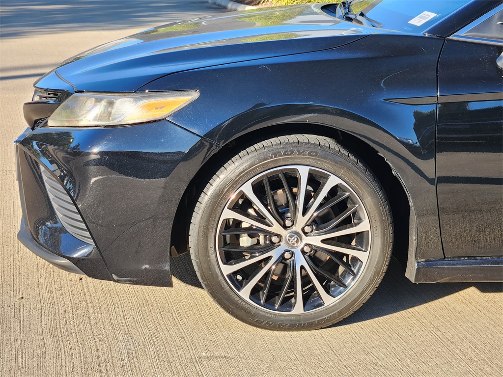 2019 Toyota Camry SE Black at Don McGill Toyota